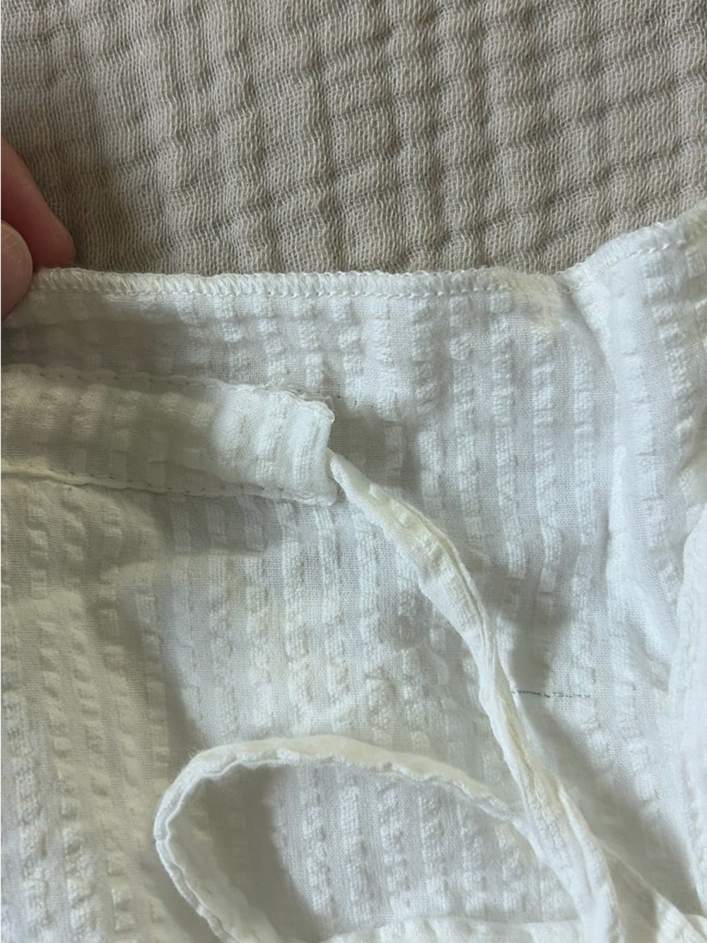 Free People Cream Eyelet Crop Top and Maxi Skirt Set - Picture 7 of 8